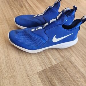 Nike Kids Royal Blue Slip-On Sneakers